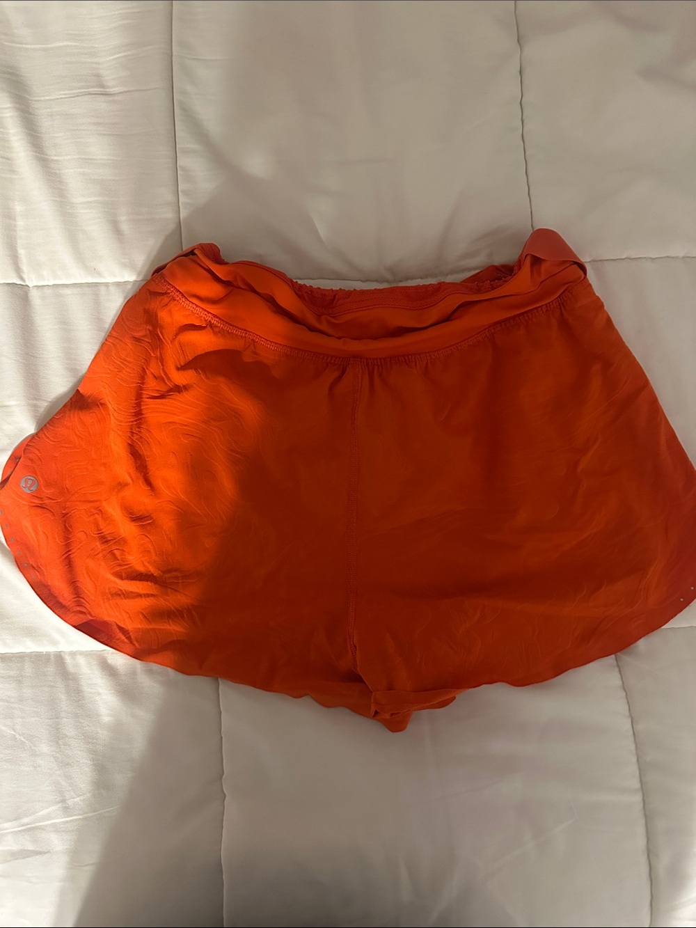 lululemon athletica Bright Red Athletic Skort with Stud Detail - Picture 2 of 2